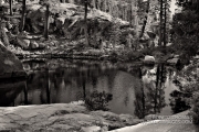 Enchanted pool late in the fall