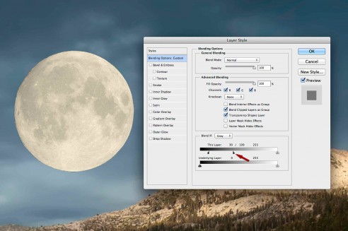 Splitting the Luminance Slider in “This Layer” section